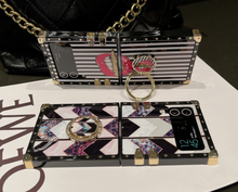 Load image into Gallery viewer, Designer Samsung Case + Ring Stand - Galaxy Zip Flip 3 - Galaxy Zip Flip 4 (Many Styles)
