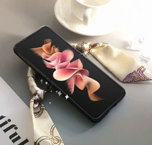 Load image into Gallery viewer, Designer Teddy Bear Samsung Case + Ring Stand - Galaxy Zip Flip 3 - Galaxy Zip Flip 4 (Many Styles)
