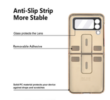 Load image into Gallery viewer, Designer Samsung Case + Ring Stand - Galaxy Zip Flip 3 - Galaxy Zip Flip 4 (Many Styles)
