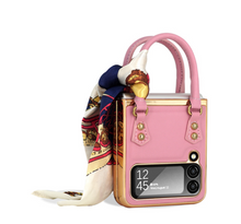 Load image into Gallery viewer, Designer Samsung Case + Ring Stand - Galaxy Zip Flip 3 - Galaxy Zip Flip 4 (Many Styles)
