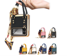 Load image into Gallery viewer, Designer Samsung Case + Ring Stand - Galaxy Zip Flip 3 - Galaxy Zip Flip 4 (Many Styles)
