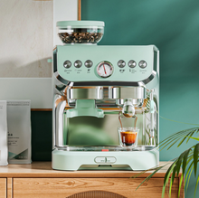 Load image into Gallery viewer, AC-517ED Coffee Machine Italian Household Instant Grinder Small Full Semi-automatic
