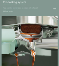 Load image into Gallery viewer, AC-517ED Coffee Machine Italian Household Instant Grinder Small Full Semi-automatic
