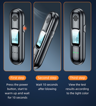 Load image into Gallery viewer, New Portable Non-contact Alcohol Tester Breathalyzer Rechargeable With LED
