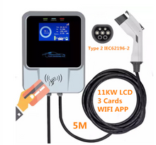 Load image into Gallery viewer, EV Charging Station - Electric Vehicle Car Charger + App Wifi Cards (Many Options)
