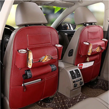 Load image into Gallery viewer, Car Seat Storage Organiser Universal Multifunction - Leather
