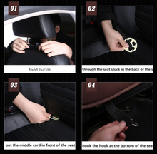 Load image into Gallery viewer, Car Seat Storage Organiser Universal Multifunction - Leather
