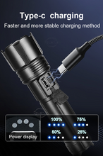 Load image into Gallery viewer, Powerful LED Flashlight 500W Recharageable
