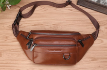 Load image into Gallery viewer, Legend Gold Class Waist/Belt Bag - Leather Multifunction Waterproof
