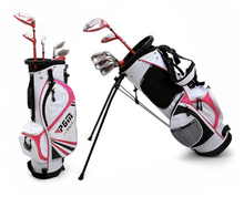 Load image into Gallery viewer, Junior Golf Clubs Set - Right Handed Stainless Steel Beginners Full Set with Bag
