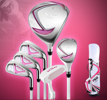 Load image into Gallery viewer, Junior Golf Clubs Set - Right Handed Stainless Steel Beginners Full Set with Bag
