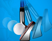 Load image into Gallery viewer, Junior Golf Clubs Set - Left Handed Stainless Steel Beginners Full Set with Bag
