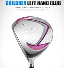 Load image into Gallery viewer, Junior Golf Clubs Set - Left Handed Stainless Steel Beginners Full Set with Bag
