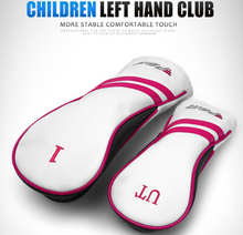 Load image into Gallery viewer, Junior Golf Clubs Set - Left Handed Stainless Steel Beginners Full Set with Bag
