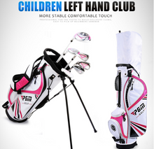 Load image into Gallery viewer, Junior Golf Clubs Set - Left Handed Stainless Steel Beginners Full Set with Bag
