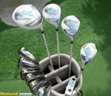 Load image into Gallery viewer, Limited Edition - RIO II Golf Clubs Set Titanium Alloy Women Beginner  11 Piece with Bag
