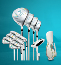 Load image into Gallery viewer, Limited Edition - RIO II Golf Clubs Set Titanium Alloy Women Beginner  11 Piece with Bag
