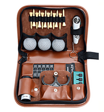 Load image into Gallery viewer, Golf Multifunction Bag Faux Leather Set
