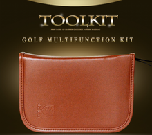 Load image into Gallery viewer, Golf Multifunction Bag Faux Leather Set
