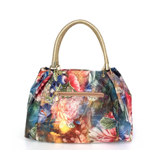 Load image into Gallery viewer, Limited Edition - Luxury Designer Multi-Coloured Floral Handbag (Large)
