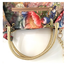 Load image into Gallery viewer, Limited Edition - Luxury Designer Multi-Coloured Floral Handbag (Large)
