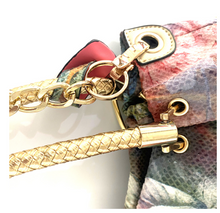 Load image into Gallery viewer, Limited Edition - Luxury Designer Multi-Coloured Floral Handbag (Large)
