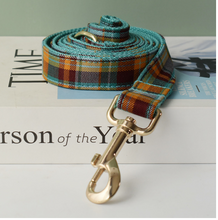 Load image into Gallery viewer, Luxury Pet Leash Engraved Name ID Tag + Collar + Bow - Free Engraving Personalise (all Sizes)
