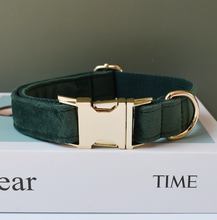 Load image into Gallery viewer, Luxury Pet Leash Engraved Name ID Tag + Collar + Bow - Free Engraving Personalise (all Sizes)
