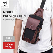 Load image into Gallery viewer, &quot;Legend Collection&quot; - Cowhide Shoulder Chest Bag - Metallic Range 3 Colours
