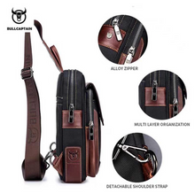 Load image into Gallery viewer, &quot;Legend Collection&quot; - Cowhide Shoulder Chest Bag - Metallic Range 3 Colours
