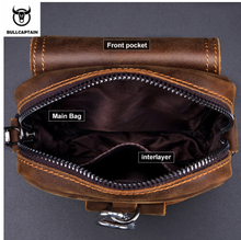 Load image into Gallery viewer, &quot;Legend Collection&quot; - Designer Cowhide/Horse Leather Phone Bag - Black or Coffee
