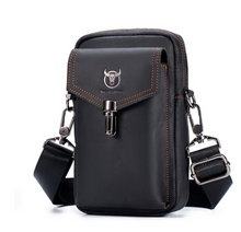 Load image into Gallery viewer, &quot;Legend Collection&quot; - Designer Cowhide/Horse Leather Phone Bag - Black or Coffee
