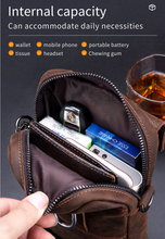 Load image into Gallery viewer, &quot;Legend Collection&quot; - Designer Cowhide/Horse Leather Phone Bag - Black or Coffee
