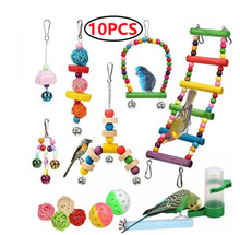 Load image into Gallery viewer, Birds Toys 10 Pieces Interactive Play
