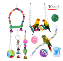 Load image into Gallery viewer, Birds Toys 10 Pieces Interactive Play
