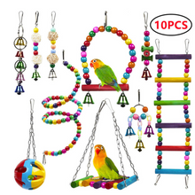 Load image into Gallery viewer, Birds Toys 10 Pieces Interactive Play
