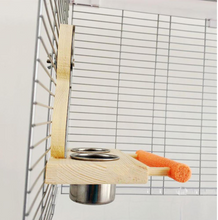 Load image into Gallery viewer, Birds - Parrots Mirror with Feeder Cups
