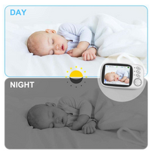 Load image into Gallery viewer, Video Baby Monitor 2.4G Mother Kids Two-way Audio Night Vision Video Surveillance Cameras With Temperature display Screen
