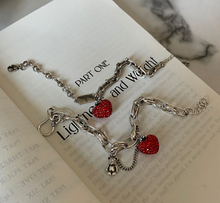 Load image into Gallery viewer, Strawberry Silver Bracelet - 3 Styles
