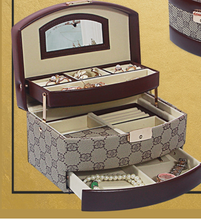 Load image into Gallery viewer, Nordic Wooden Designer Jewellery Box Organiser
