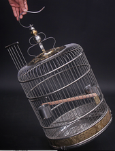 Load image into Gallery viewer, Designer Villa Stainless Steel Copper Birdcage - Large 42cm or 45cm
