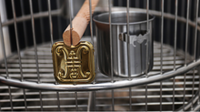 Load image into Gallery viewer, Designer Villa Stainless Steel Copper Birdcage - Large 42cm or 45cm
