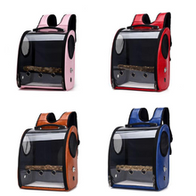 Load image into Gallery viewer, Backpack Carrier - Canary, Lovebird, Budgie, Finch, Rabbit, Rat, Mouse Carry Cage
