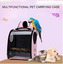 Load image into Gallery viewer, Backpack Carrier - Canary, Lovebird, Budgie, Finch, Rabbit, Rat, Mouse Carry Cage
