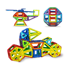 Load image into Gallery viewer, 184 Piece Mini Magnetic Designer Construction Block Set
