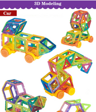 Load image into Gallery viewer, 184 Piece Mini Magnetic Designer Construction Block Set
