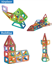 Load image into Gallery viewer, 184 Piece Mini Magnetic Designer Construction Block Set
