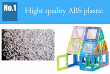 Load image into Gallery viewer, 184 Piece Mini Magnetic Designer Construction Block Set
