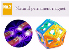 Load image into Gallery viewer, 184 Piece Mini Magnetic Designer Construction Block Set
