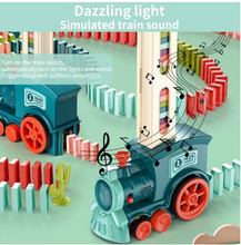 Load image into Gallery viewer, Children&#39;s Automatic Train - Set up Dominos (make your own track)
